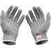 Produktbild Handschuhe ,Setsail 1 Paar Schnittschutzhandschuhe Food Grade Stufe 5 Schutz Arbeits Cutting (S)