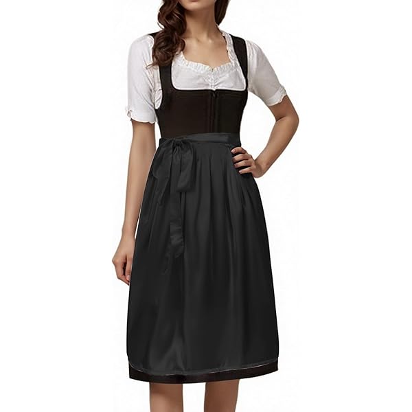 Dirndl Schürze Damen - Lang & Elegant Für Oktoberfest & Hochzeiten