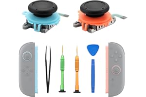 GAMOREK 2 Pack Joycon 2 Joystick, Joycon 2 Repair Kit Joysticks Replacement Parts for Switch 2