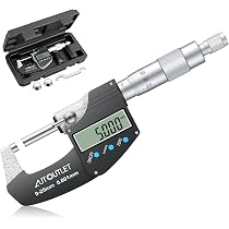 Micromètre Extérieur Metrica 44065 - Précision 0,01mm Pour Mesures 100-125mm | Cadre Chromé Avec Touches Carbure
