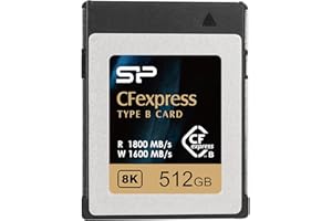 SP SILICON POWER Silicon Power 512GB CFexpress Type B Memory Card, Up to 1800MB/s Read, Min Sustained Write: 820MB/s