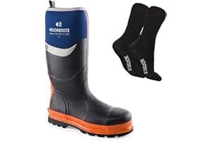MAD4TOOLS Buckler BBZ6000 Safety Wellington Boots & Boot Socks