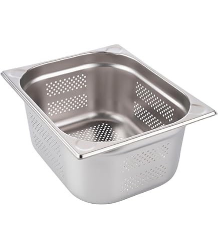 LACOR 66255Z - Vaschetta 1/9 in Acciaio Inox, 176 x 108 x 100 cm