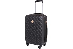 CABIN GO 5590T Valigia, Trolley Viaggio Rigido ABS, Trolley rigido con ruote girevoli 55x40x20