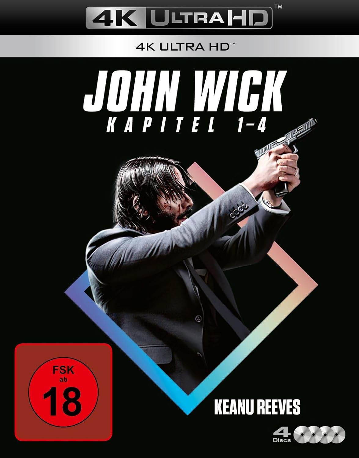 Prise en Main & Utilisation au Quotidien : John Wick - Kapitel 1-4 4 4K Ultra HDs