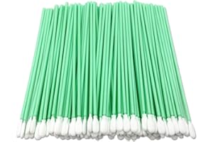 ARGOMAX 200 pezzi bastoncini per tamponi di pulizia in con punta in schiuma bastoncini di spugna per stampante a getto d'inchiostro, testina di stampa, fotocamera, obiettivo ottico, attrezzatura ottica.