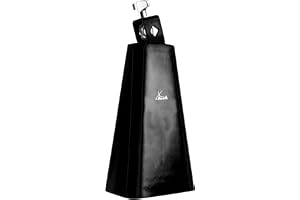 XDrum HCB-7 Cowbell – 24 cm lång koglock med 24 cm lång för trummor och slagverk – lås av stål – Kan monteras på trumpet – sv
