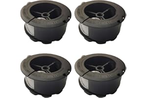 cimsfcor Bosch F016800570 Szpula do podkaszarki do trawy, długość 50 cm i średnica 0,2 cm, wymienna żyłka do przycinarki Bos-ch Universal GrassCut 18/18-26/18-260 (4 szpuly)