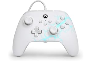 PowerA Advantage Wired Controller for Xbox Series X|S - Arctic Ice, gamepad, wired video game controller, gaming controller, USB-C, Works with Xbox One, Officially Licensed