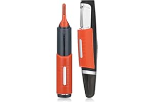 MQSS Mini Tondeuse Cheveux Hommes, Coupe Fourche Cheveux Electrique, Micro Barbe Personnelle Rasoir Toilettage pour Femme Cliper Nez Trimmer