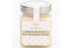 | Miel Précieux | Miel Blanc du Kirghizistan d’apiculteurs 100% pur et naturel | 250g