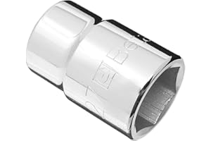 Beta 928A 27 - Chiavi a bussola con attacco quadro femmina 3/4" bocca esagonale, cromate