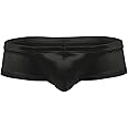 Freebily Men's Bulge Pouch Low Rise Bikini Briefs Micro Swim Underwear