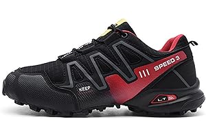 WYUKN Chaussures de VTT Homme,Chaussures de Cyclisme sur Route pour Hommes antidérapants pour Le Cyclismer, Respirantes et Confortables,Black4-43EU