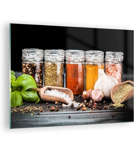 Crédence De Cuisine En Verre Trempé 60x80 Cm - Motif Abstrait Or Et Noir, Résistante à La Chaleur, Facile à Nettoyer - Installation Au Silicone