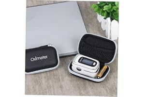 Zonster Eva Petit Portable Facile À Transporter du Matériel Rangement Dur pour L'oxymétrique du Doigt L'oxyme D'oxygène D'impulsion S