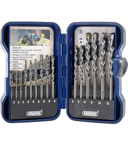 Set Di Punte Per Trapano In Acciaio Per Muratura Einhell 108743 10 - Foto 5