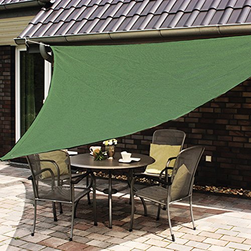 Preisvergleich Produktbild Sonnensegel 3,6x3,6x3,6m grün