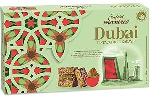 Confetti Maxtris Ciocomandorla DUBAI, Rosso, scatola 500g