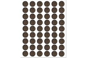 LICQIC Screw Hole Covers, Self Adhesive Caps Stick on Furniture Sticker Screw Hole, 54 Pcs 21 mm