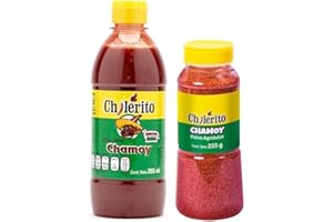 MEXICAN MAMA Chilerito Chamoy Combo – Chilerito Chamoy 355 ml y Chamoy Polvo 255 g