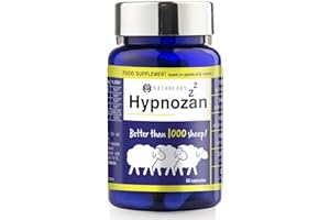 VOX PHARMACEUTICA Hypnozan. 60 noches fáciles en cada paquete: 60 cápsulas, solo una antes de acostarse. Componentes herbarios naturales. Pastillas para dormir, sin lactosa y sin azúcar. (Toronjil)