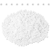 JJUNW 1000pcs Pearl Beads for Crafts, 4mm White Beads DIY Decoration, Vase Filler, Wedding, Birthday Party