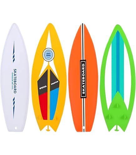 5 Mini Tavole Da Surf Giocattolo - Colorate, Per Dita, Antistress E Divertimento - Foto 12