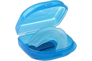 SUUOSL Anti Snoring Mouthpiece for Men & Women, Snore Stopper Soft & Comfortable Anti-Snoring Device, Sleep Snore Mouth Guard No Shaping Required & Universal Size, Includes Storage Case