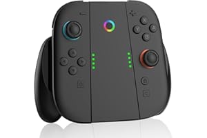 LONGYI Impugnatura di Ricarica per Switch 2, Impugnatura Ergonomica Resistente all'usura e Confortevole Compatibile con il Joycon Controller della Console Switch 2