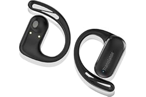 ‎WOOASK Ai Kopfhörer Übersetzer, Übersetzer Kopfhörer ohne Internet, 144 Sprachen Kopfhörer Übersetzer Echtzeit mit App, 3-in-1 OWS Übersetzer Ohrhörer für Reisen, Business und Lernen (Schwarz)