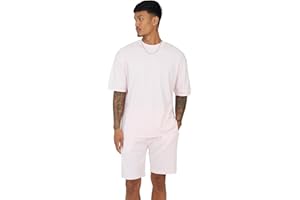 BRAVE SOUL Mens Matching T-Shirt and Shorts Set Summer Outfit with Short Sleeves, Ideal for Casual, Gym, or Holiday Wear, Sizes: S to 2XL