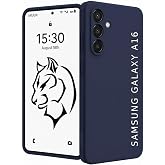 URUCHI Samsung A16 ile Uyumlu Kılıf, İ&ccedil;i Kadife Kaplamalı İnce Sıvı Silikon Kapalı Kamera Tam Koruma Yumuşak Silikon Kapak, L