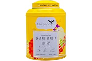 Tea People Organic Vanilla Rooibos Loose Tea Caddy 125g