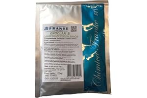 La zappa Clarificante para vino tinto y blanco Enoclar para mostos turbios, 100 gramos (para vinos blancos)