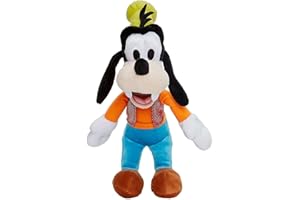 Simba 6315870264 Disney Pies Goofy 25 cm Oficjalna licencjonowana Przytulanka, miękki przyjaciel najsławniejszej myszki Miki, odpowiednia dla niemowląt od pierwszych miesięcy życia, od 0 miesiąca