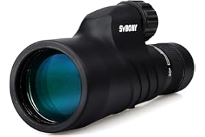 Svbony SV45 Zoom Monocular 10-30x50, HD Waterproof Telescope Monocular, Bak4 Prism FMC Lenses Mini Spotting Scope for Adult Birdwatching, Camping, Hunting, Archery, Travel, Target Shooting