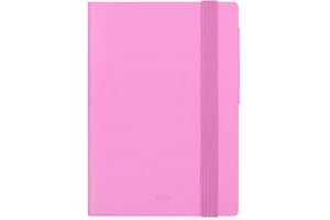 Legami - Agenda Settimanale 2025, 12 Mesi Small, Diario da Gennaio 2025 a Dicembre 2025, Chiusura con Elastico, Planner Mensile Gennaio 2026, Taschina Finale, Rubrica, 9,5 x 13,5 cm, Bubblegum