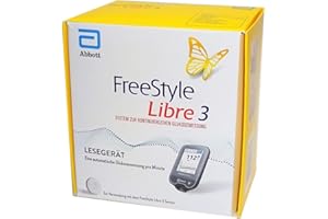 FreeStyle Libre 3 Diabetes Lesegerät mg/dL Blutzucker Messgerät Reader Becopa® Gutschein new