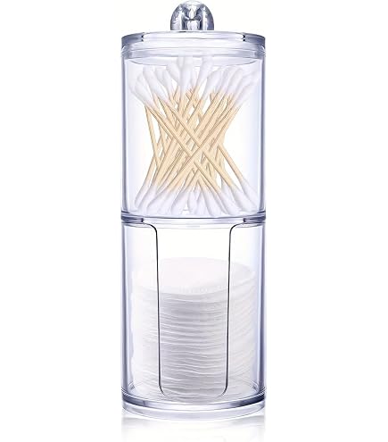 SZSIQI 3 Pz Barattoli Porta Cotton Fioc Per Bagno, Scatola | FindTheDeal - 4