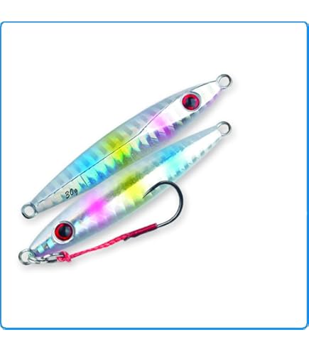 3 Jig In Metallo 75g/80g Pesca Popping Tonno - Leader Line - Foto 11