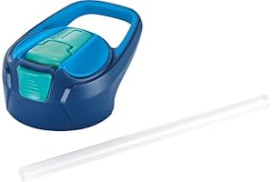 Maped Picnik - Tapa de repuesto para botella de plástico con paja, compatible con 580 ml y 430 ml