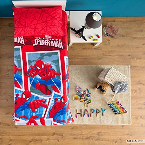 Completo Cama Individual Spiderman 100% algodón