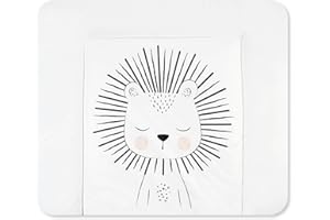 Julius Zöllner Softy - Cambiador de pañales (75 x 75 cm, impermeable y lavable, fabricado en Alemania), certificado Öko-Tex Standard 100, León