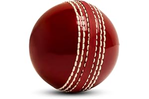 TrySalar® Soft Cricket Rubber Ball Indoor for Junior Youth Adult Training, Coaching, Practice Excellent Bounce with Durable Traditional Seams Stitched Outdoor