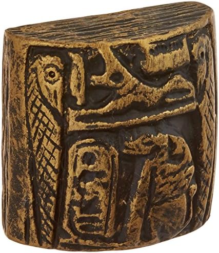 Siro Designs SD100-136 Egyptian Knob, 1.36-Inch, Antique Brass