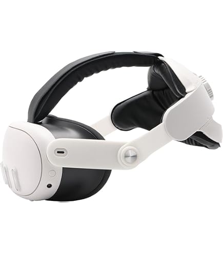 Cinturino Per Testa ZYBER Per PICO 4 – Più Largo E Spesso, Memory Foam, TPU Flessibile, 6 Posizioni, Leggero 100g