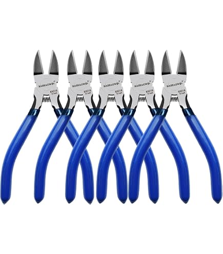 Pinze Per Taglierine Di Precisione Mini Pinza Da Taglio Diagonale Multifunzionale Spellafili E Tagliafili Tronchesi A Filo Per L'industria Elettronica,Lavorazione Di Gioielli, Modellismo - 10