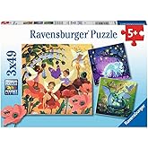 Ravensburger 51816 B&uuml;y&uuml;l&uuml; Karakterler Puzzle, 3x49 Par&ccedil;a