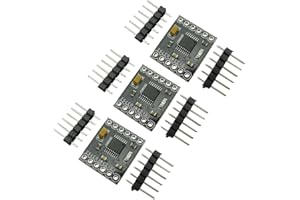 Aihasd 3 Piezas DRV8833 DC 3-10 V Módulo de accionamiento del motor 1,5 A 2 canales puente h Controlador de motor de engranajes Tablero de accionamiento del motor Placa controladora para Arduino